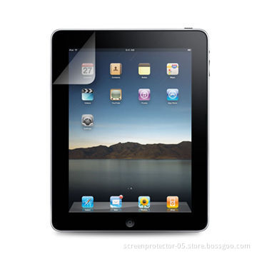 Ultra Clear Screen Protector, Suitable for iPad 2, Made of 100% PET